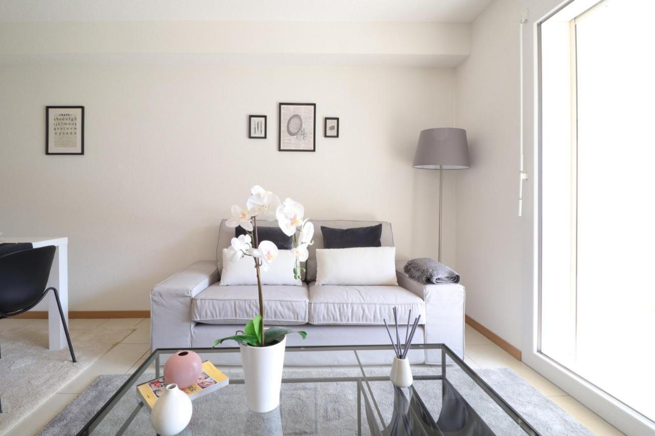 Modern Apartment Close To Martigny Train Station Экстерьер фото