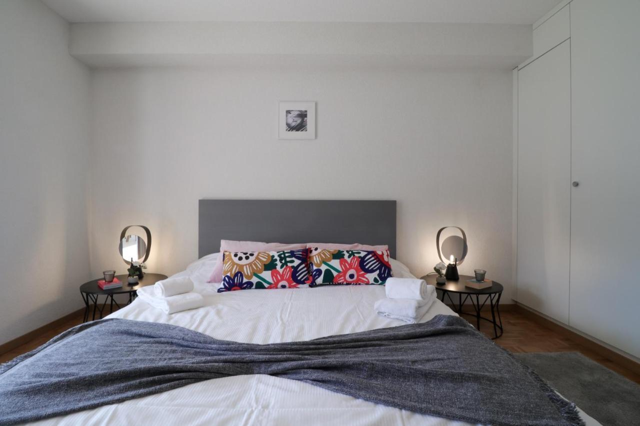 Modern Apartment Close To Martigny Train Station Экстерьер фото